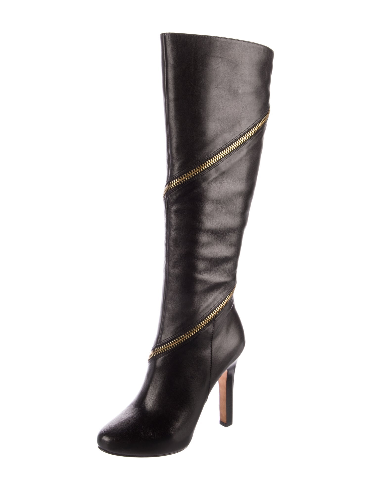 Diane von Furstenberg Leather Boots