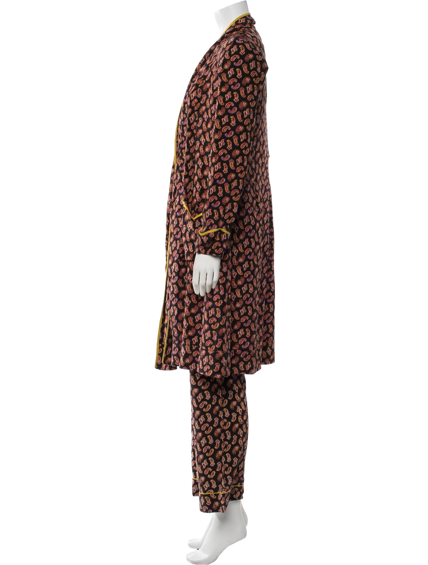 Diane von Furstenberg Paisley Print Pant Set