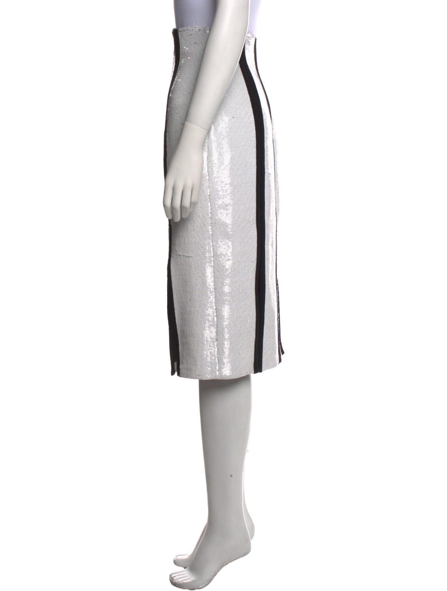 Diane von Furstenberg Striped Knee-Length Skirt