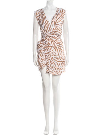 Diane von Furstenberg Linen Mini Dress