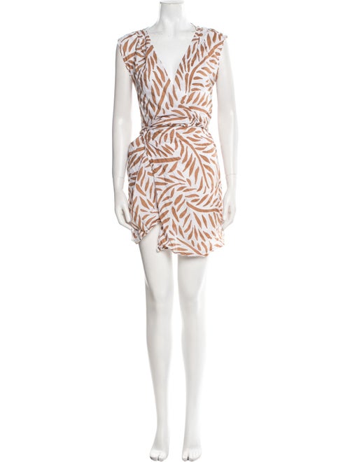 Diane von Furstenberg Linen Mini Dress