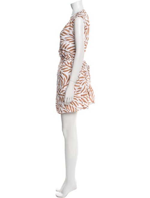 Diane von Furstenberg Linen Mini Dress