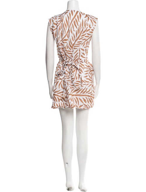 Diane von Furstenberg Linen Mini Dress