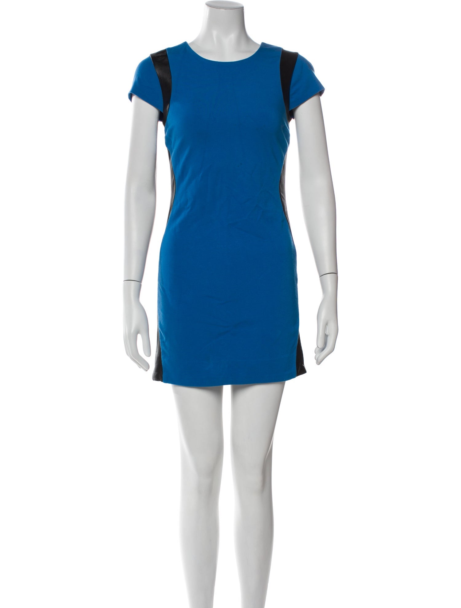 Diane von Furstenberg Crew Neck Mini Dress