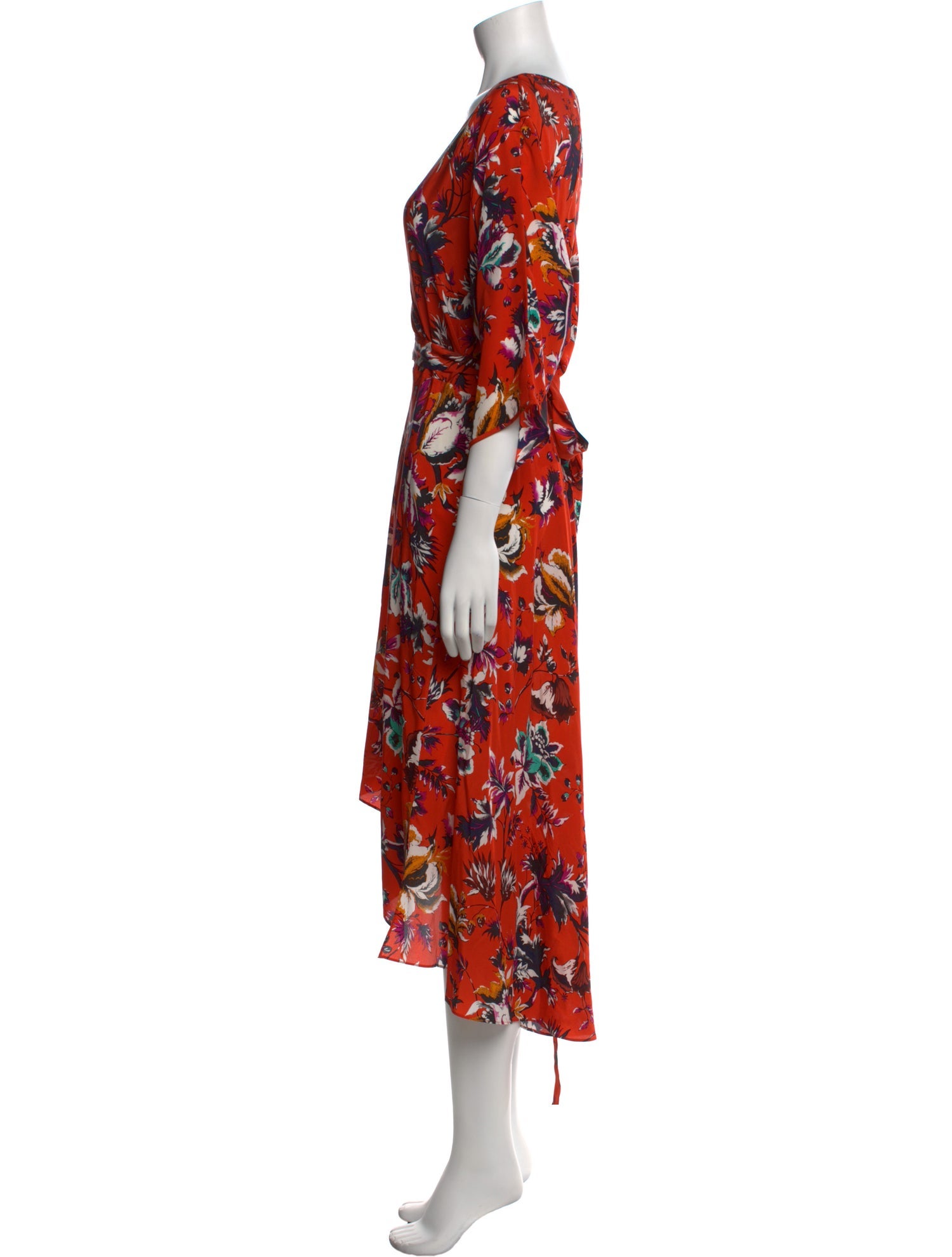 Diane von Furstenberg Silk Midi Length Dress