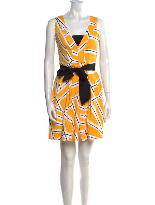 Diane von Furstenberg Printed Mini Dress