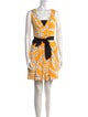 Diane von Furstenberg Printed Mini Dress