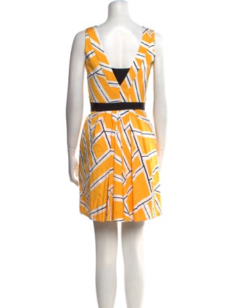 Diane von Furstenberg Printed Mini Dress