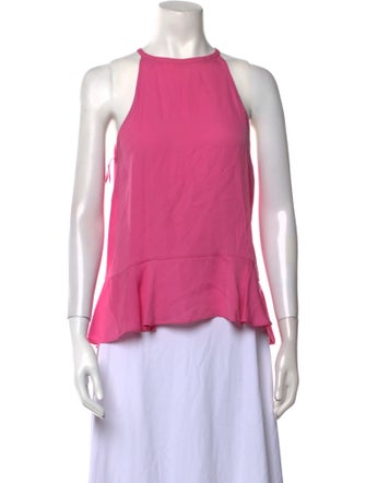 Diane von Furstenberg Silk Halterneck Top