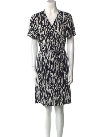 Diane von Furstenberg Printed Knee-Length Dress