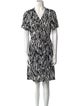 Diane von Furstenberg Printed Knee-Length Dress