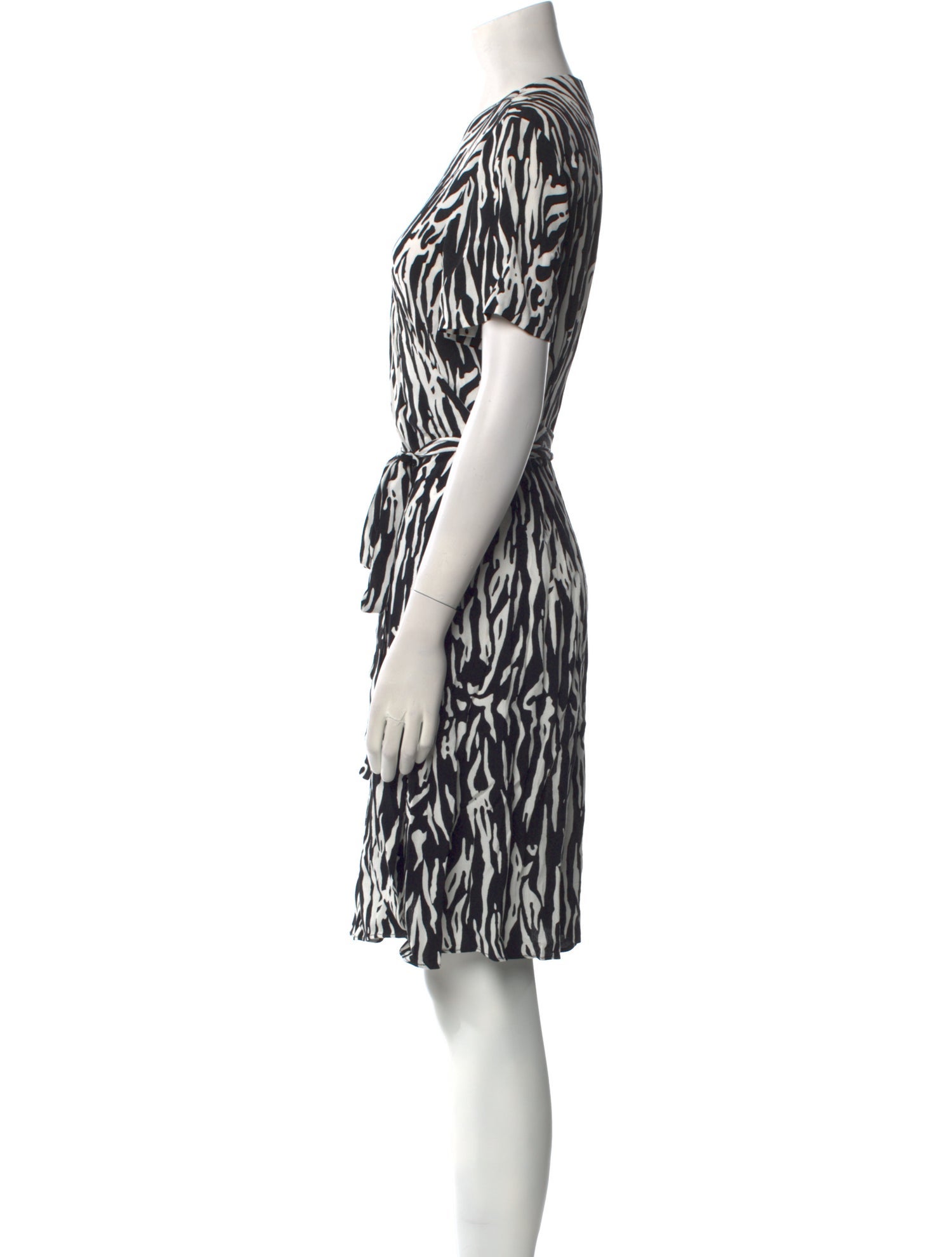 Diane von Furstenberg Printed Knee-Length Dress