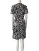 Diane von Furstenberg Printed Knee-Length Dress