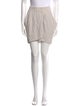 Diane von Furstenberg Pleated Accents Mini Skirt