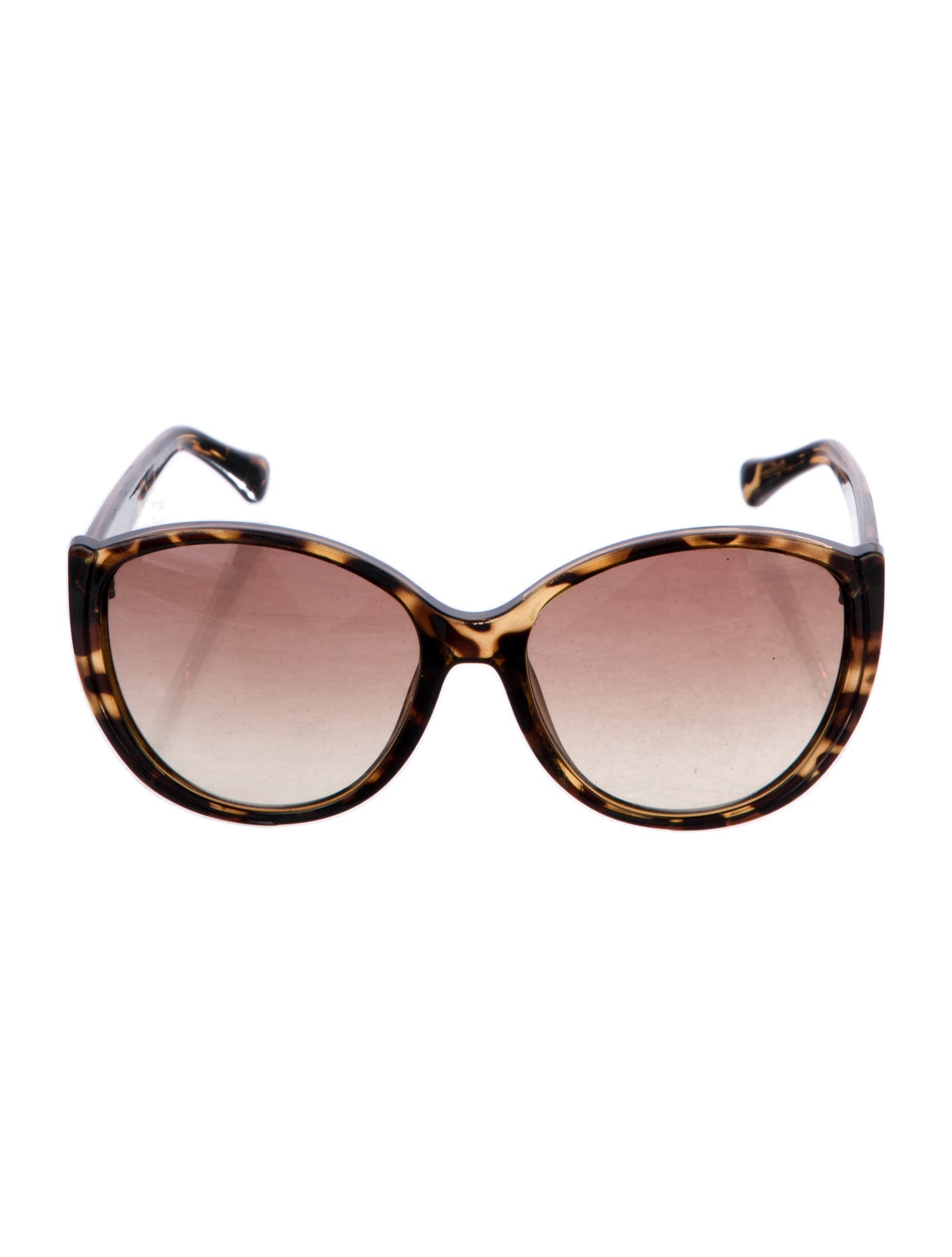 Diane von Furstenberg Oversize Gradient Sunglasses