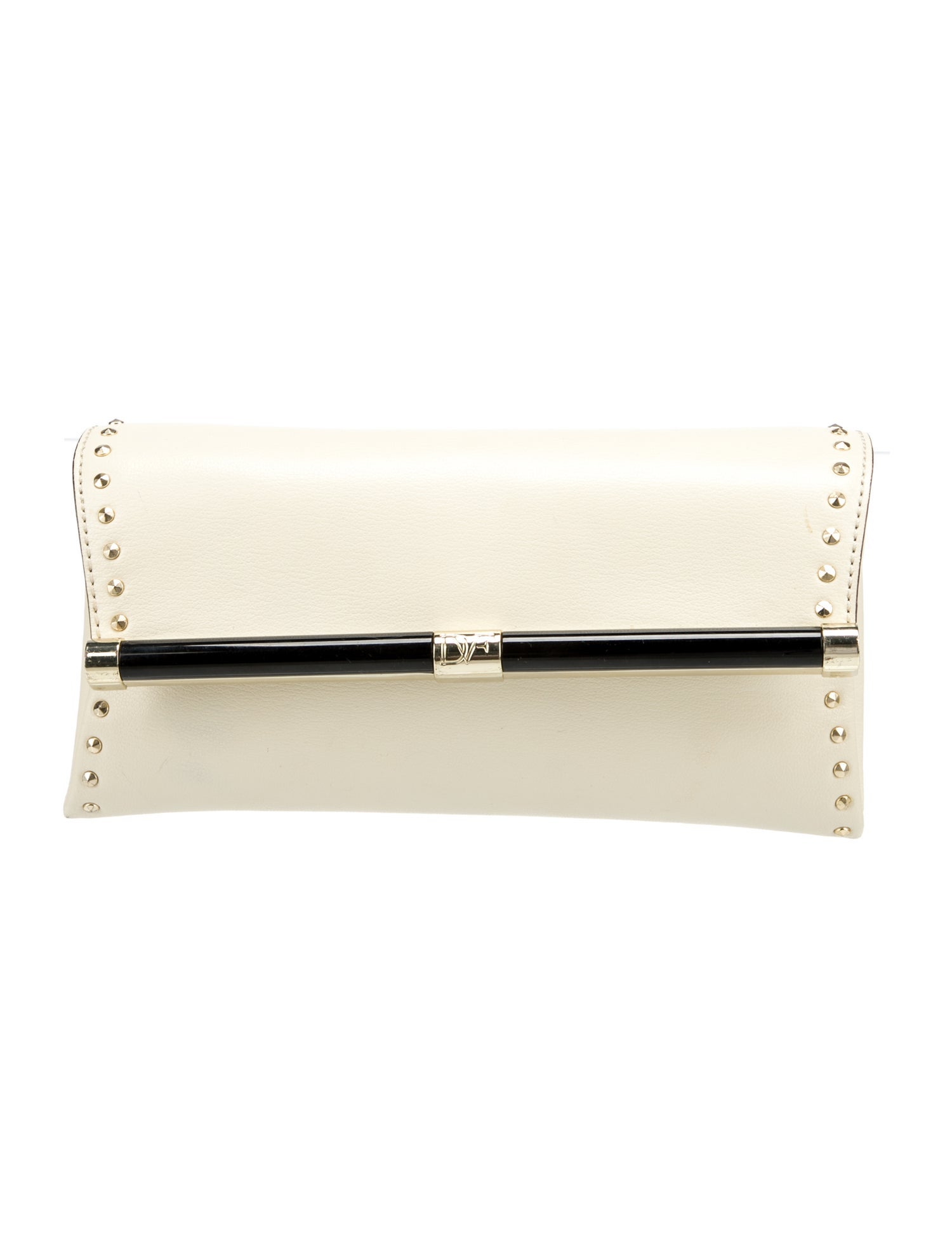 Diane von Furstenberg Leather Clutch