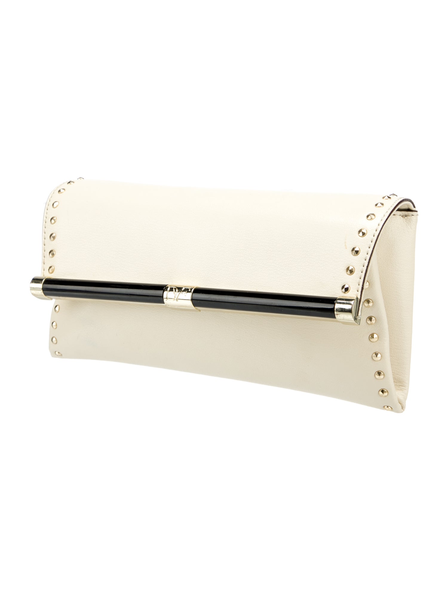 Diane von Furstenberg Leather Clutch
