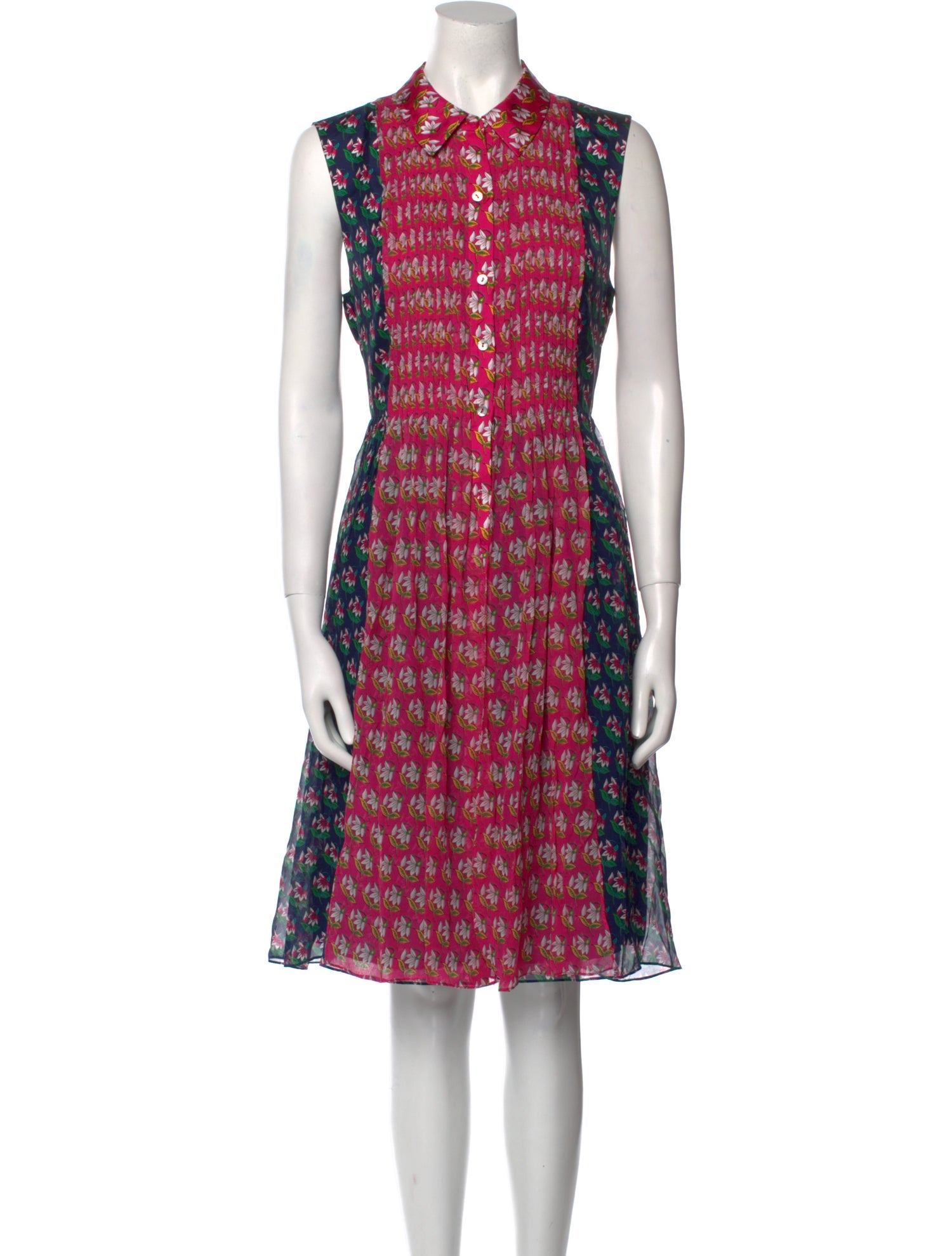 Diane von Furstenberg Silk Knee-Length Dress