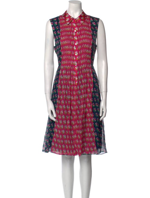 Diane von Furstenberg Silk Knee-Length Dress