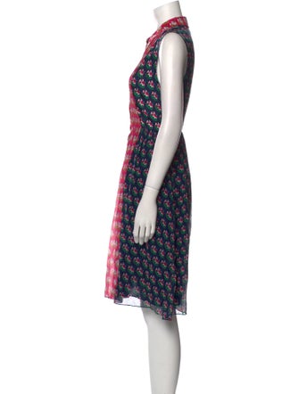 Diane von Furstenberg Silk Knee-Length Dress
