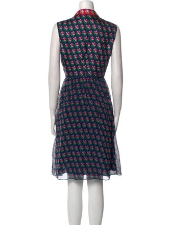 Diane von Furstenberg Silk Knee-Length Dress