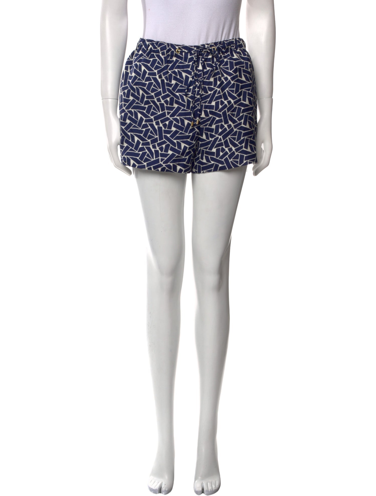 Diane von Furstenberg Silk Mini Shorts