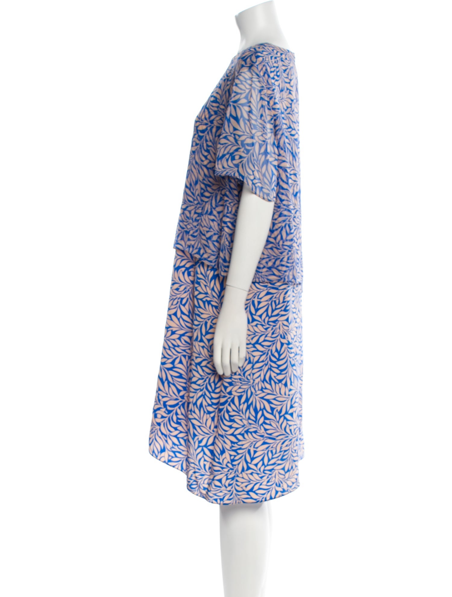 Diane von Furstenberg Silk Knee-Length Dress
