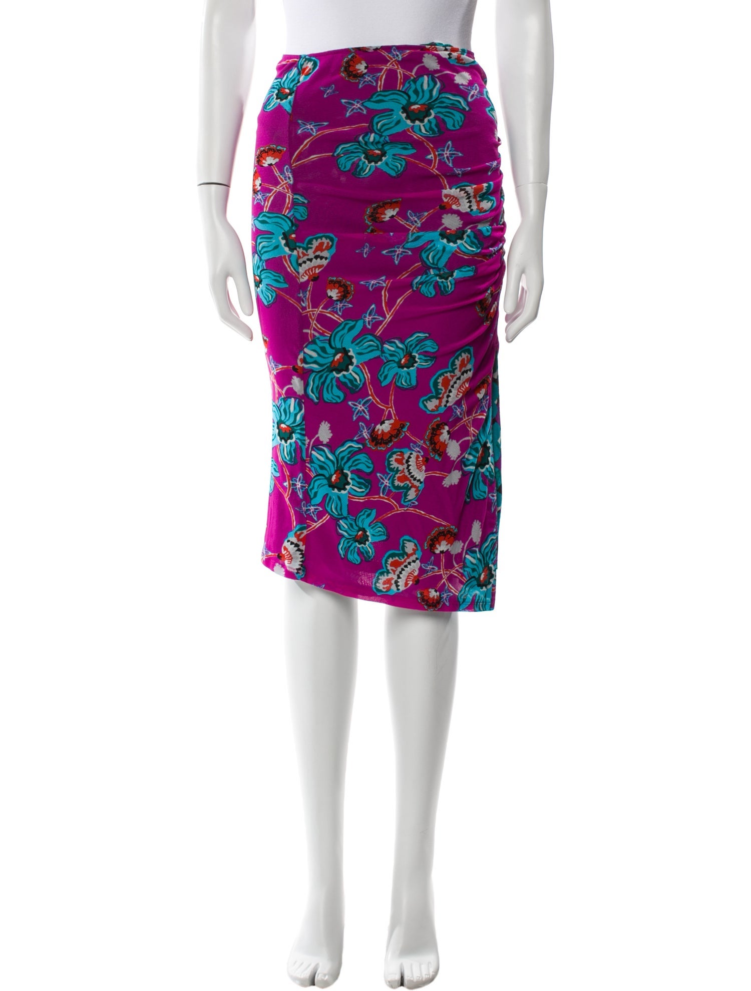 Diane von Furstenberg Nylon Knee-Length Skirt w/ Tags