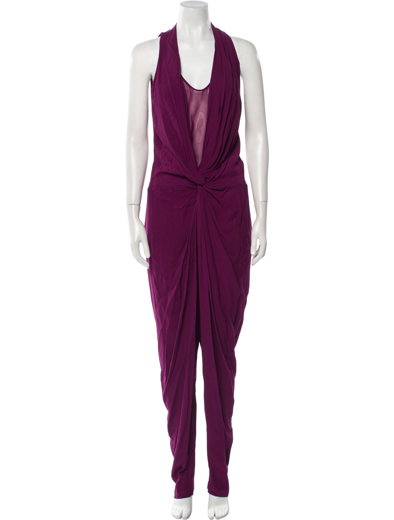 Diane von Furstenberg Scoop Neck Jumpsuit