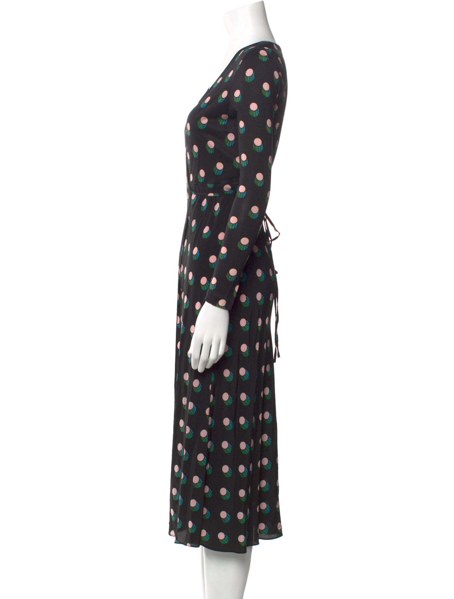 Diane von Furstenberg Silk Midi Length Dress