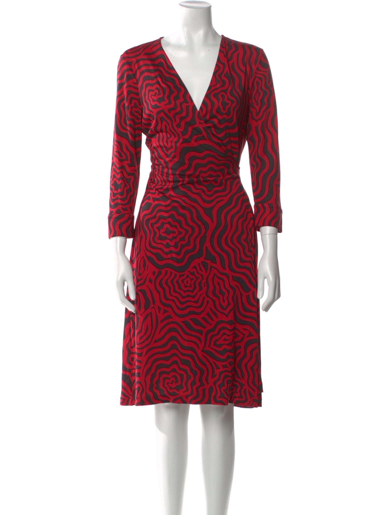 Diane von Furstenberg Silk Knee-Length Dress