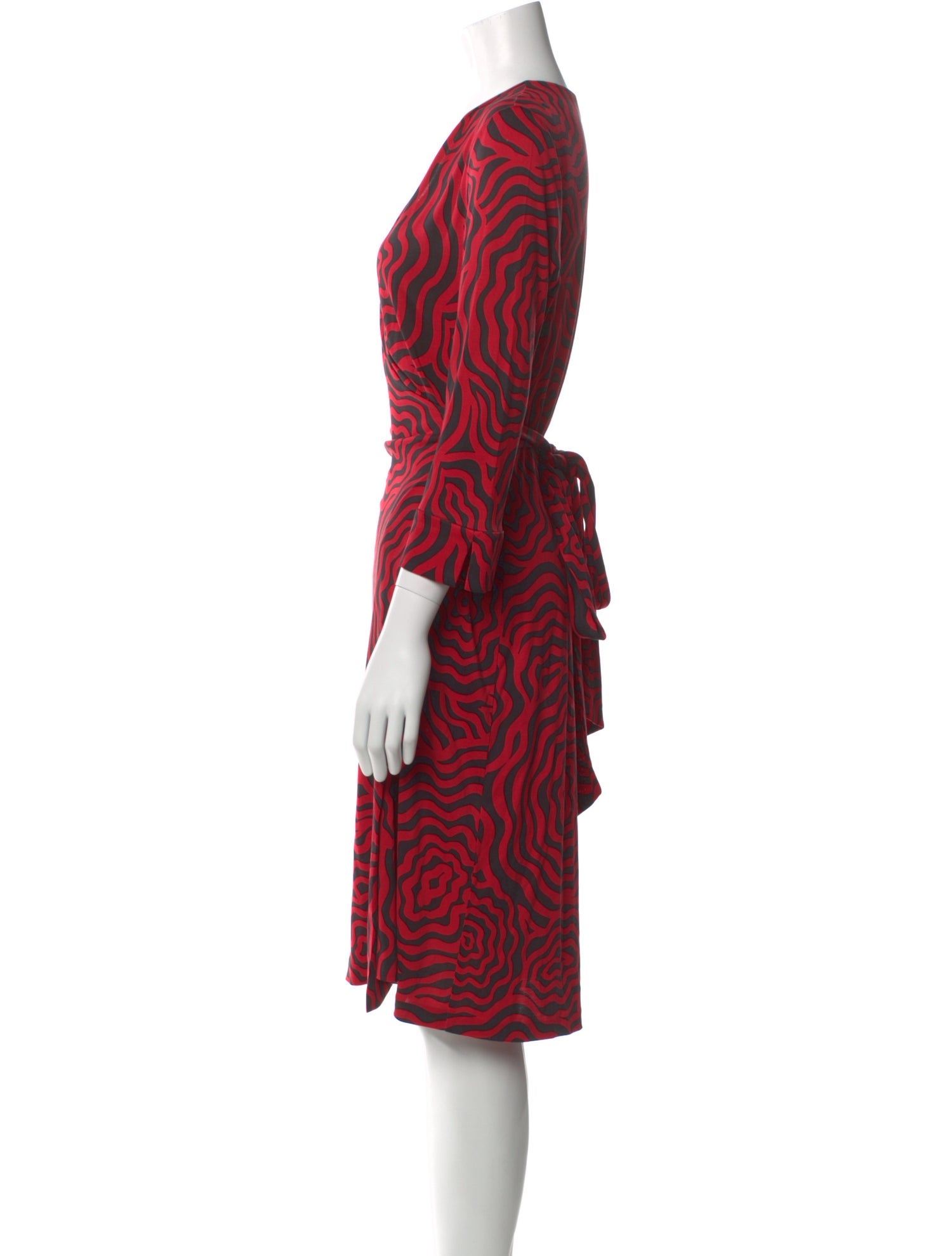 Diane von Furstenberg Silk Knee-Length Dress