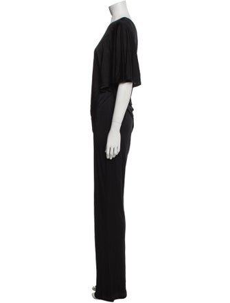 Diane von Furstenberg Silk One-Shoulder Jumpsuit