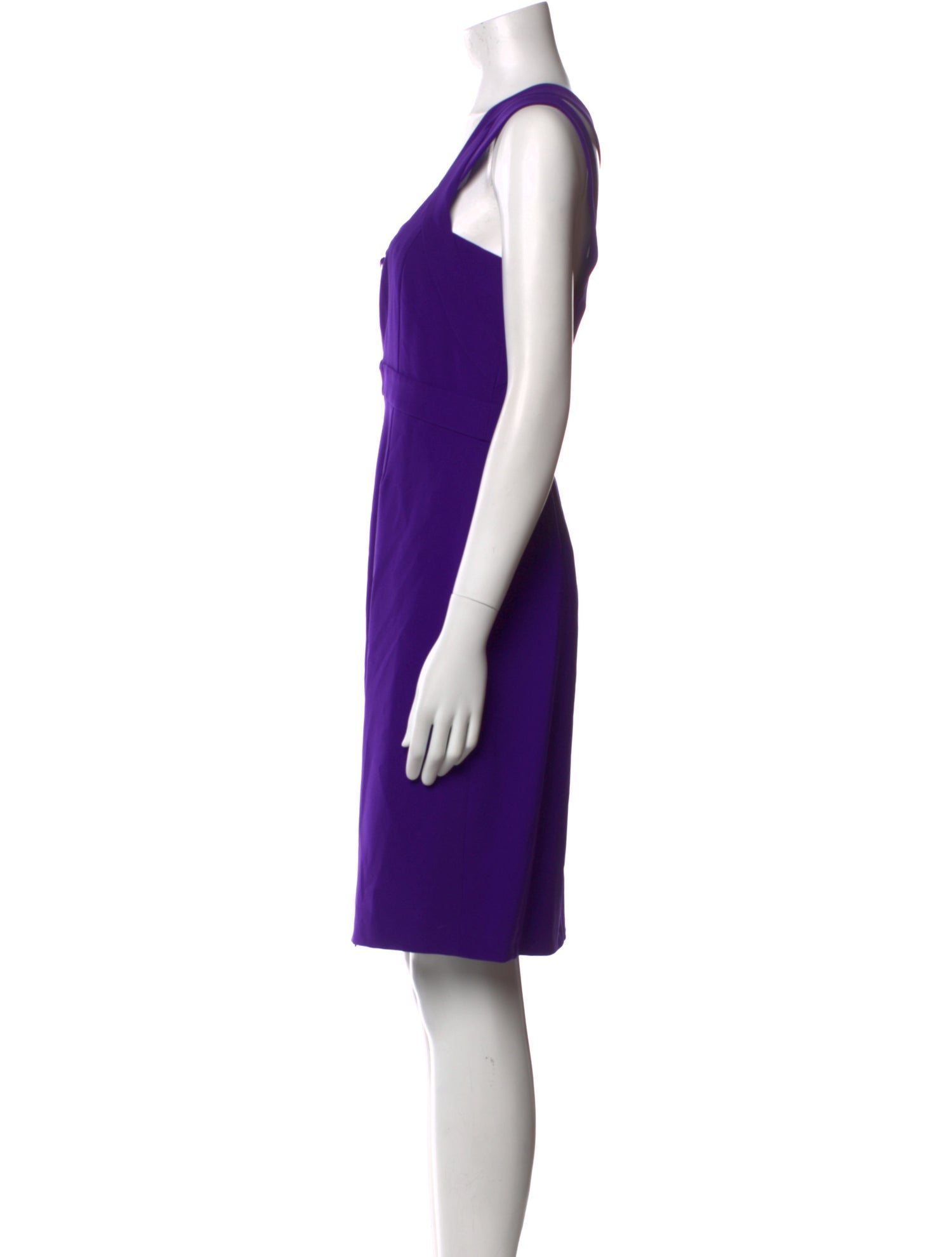 Diane von Furstenberg Square Neckline Knee-Length Dress
