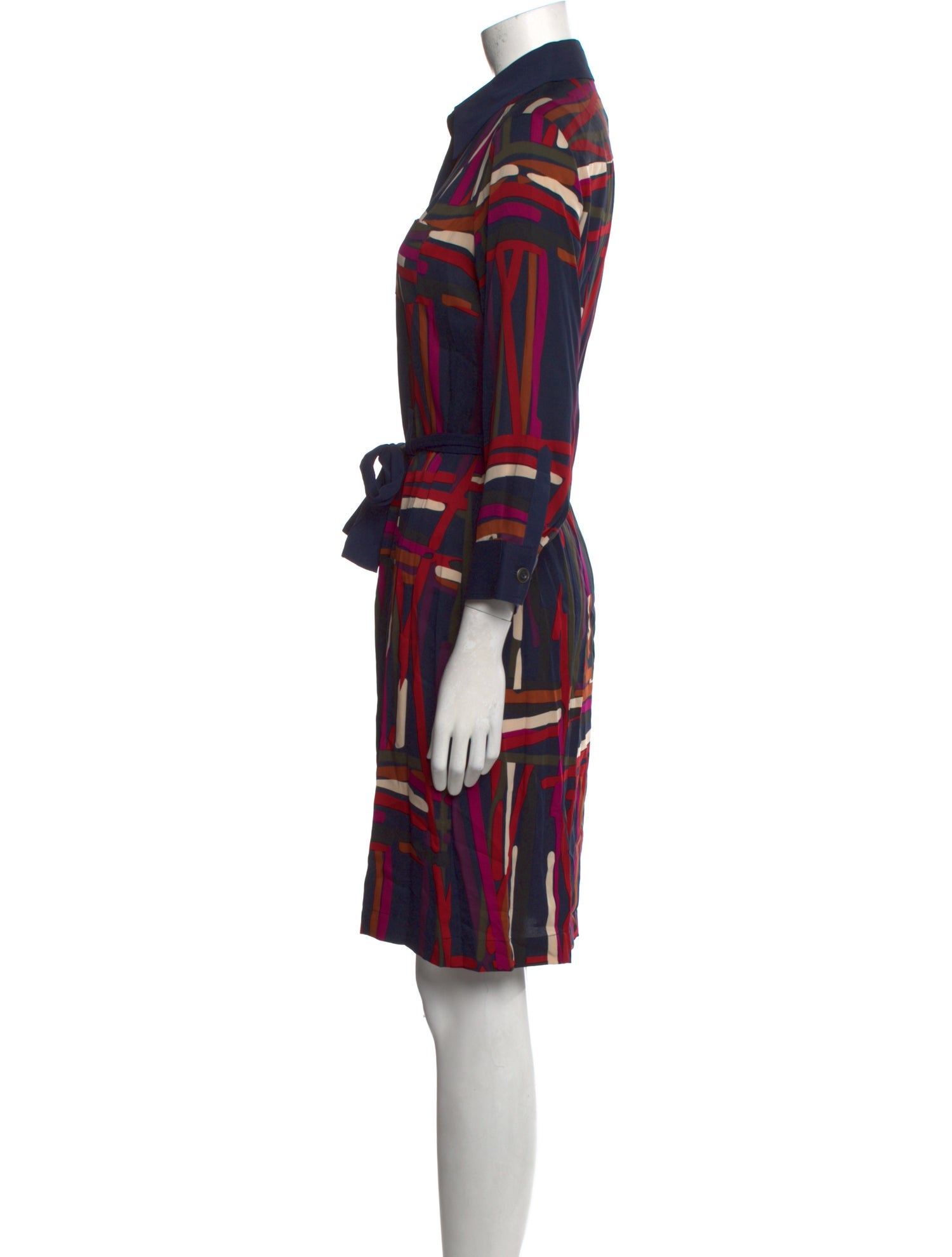 Diane von Furstenberg Silk Knee-Length Dress