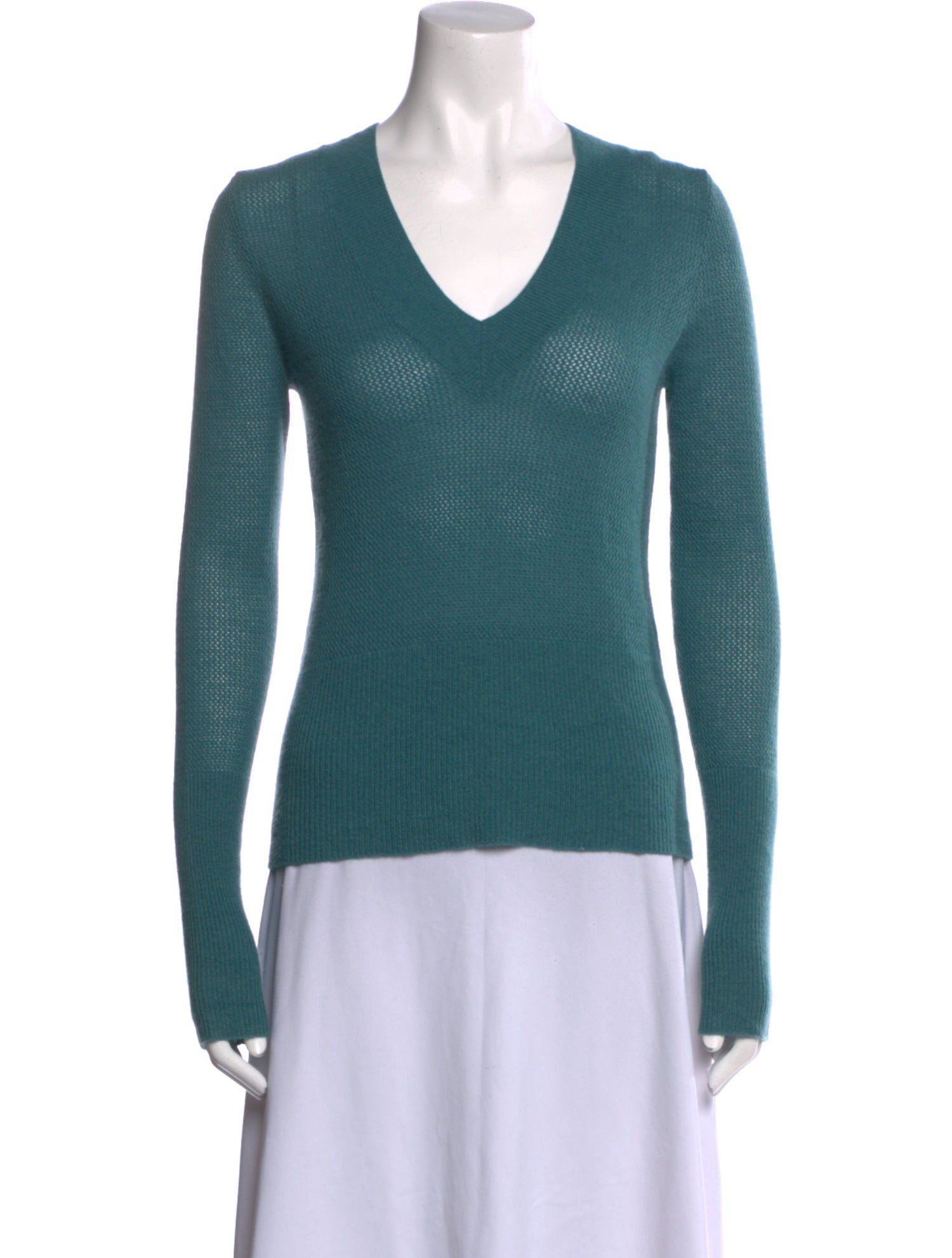 Diane von Furstenberg Cashmere V-Neck Sweater