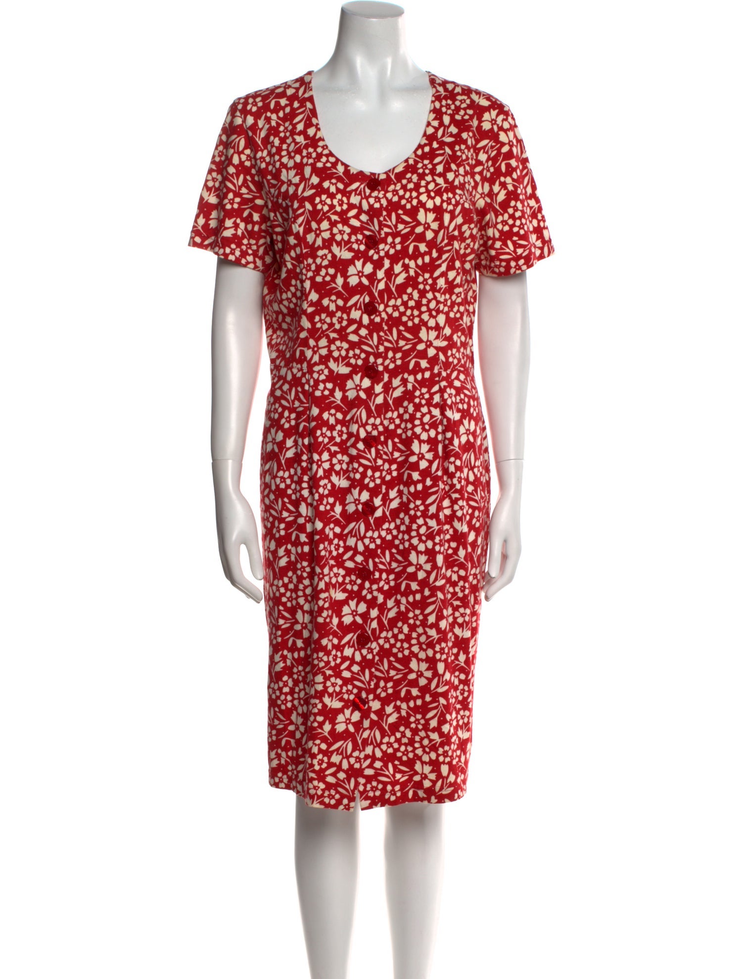 Diane von Furstenberg Printed Knee-Length Dress
