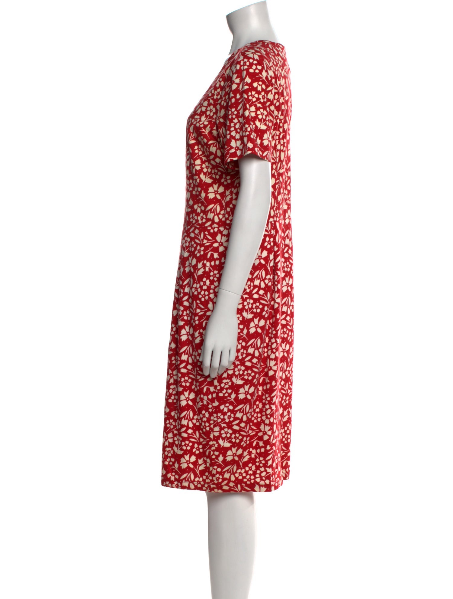 Diane von Furstenberg Printed Knee-Length Dress