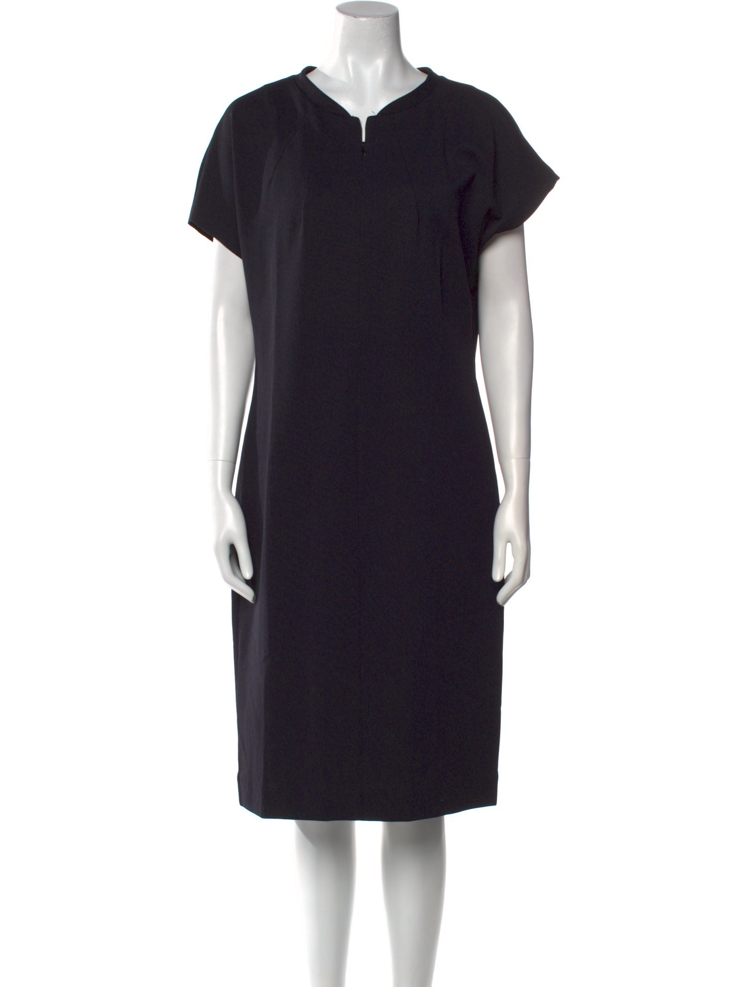 Diane von Furstenberg V-Neck Knee-Length Dress