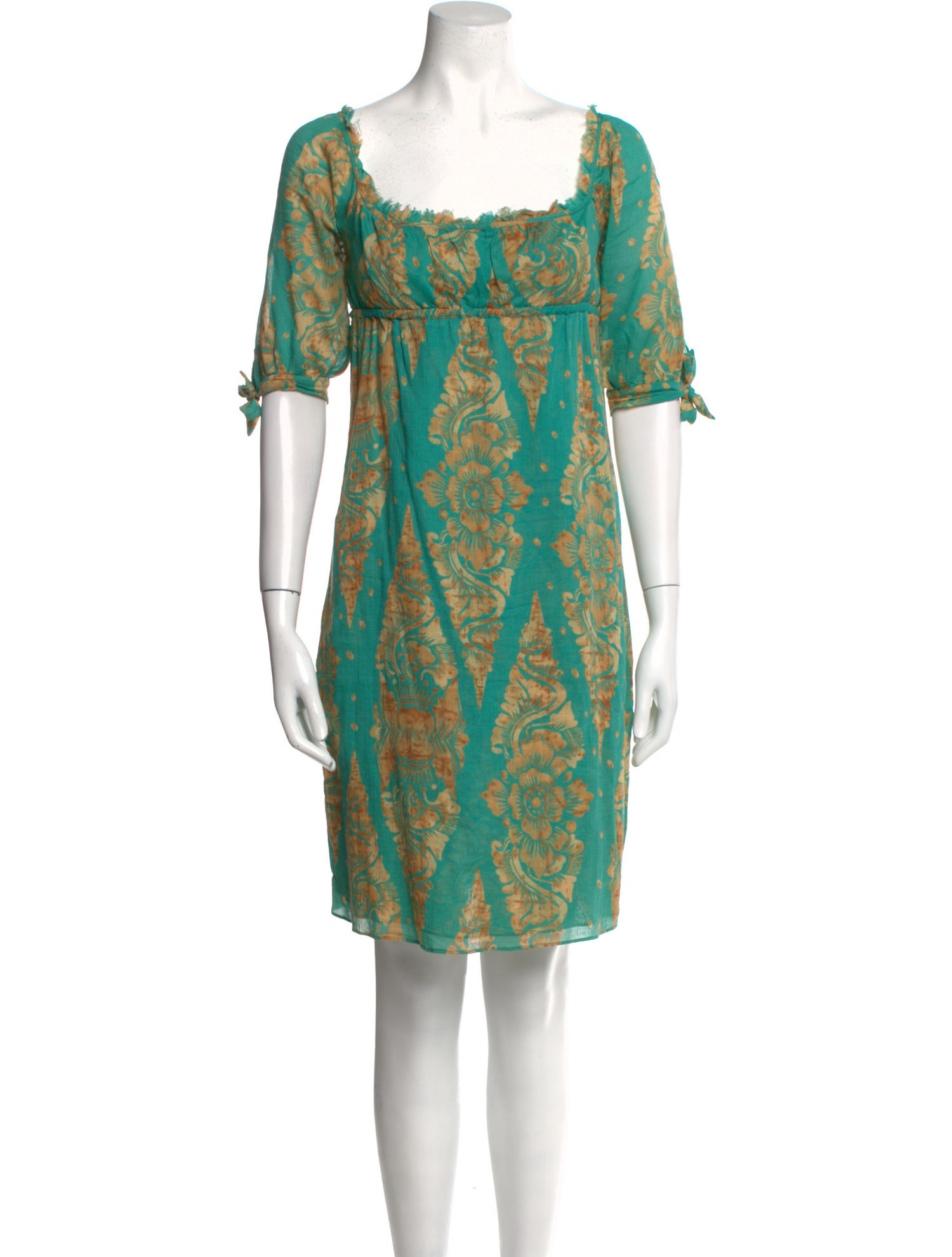 Diane von Furstenberg Printed Mini Dress