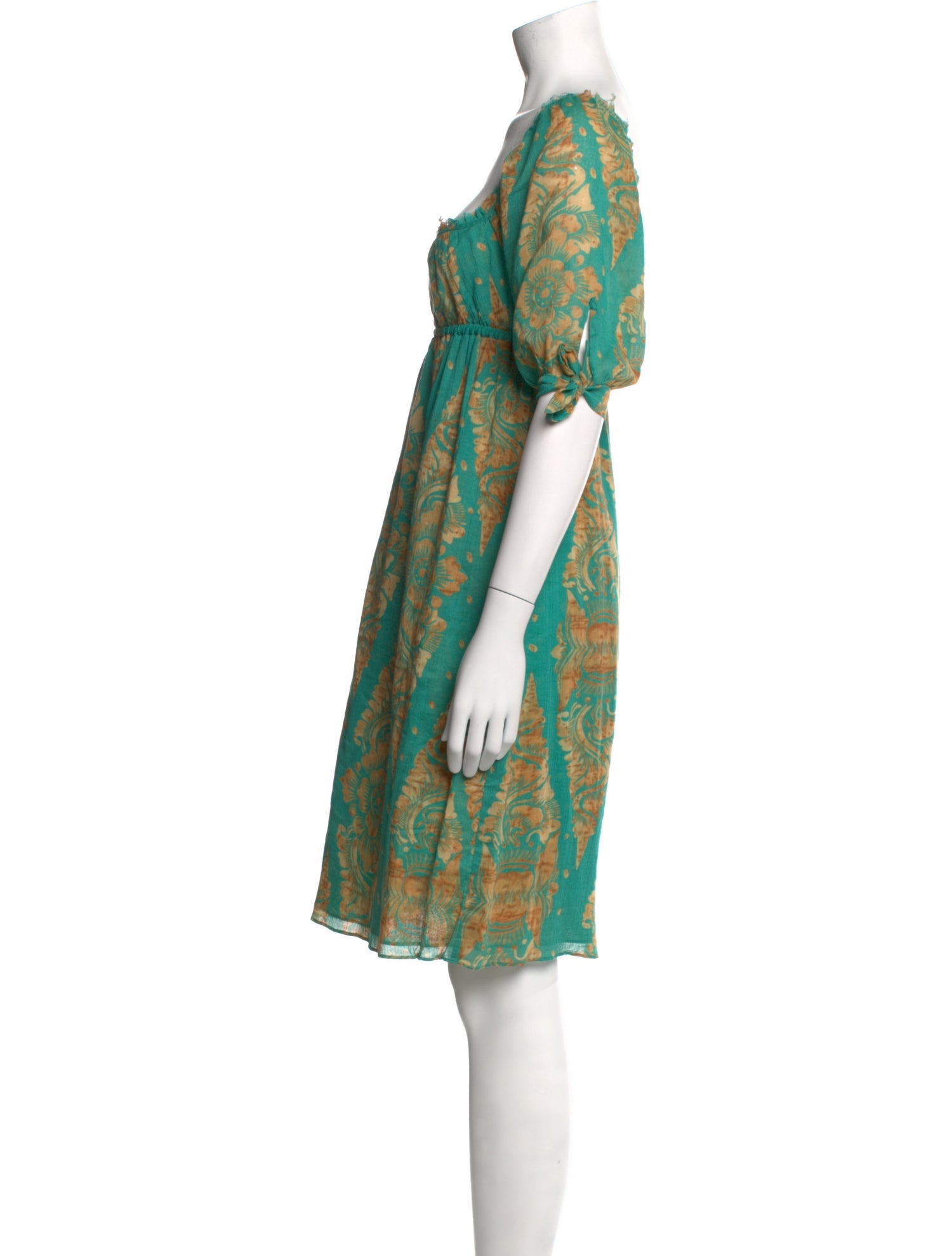 Diane von Furstenberg Printed Mini Dress