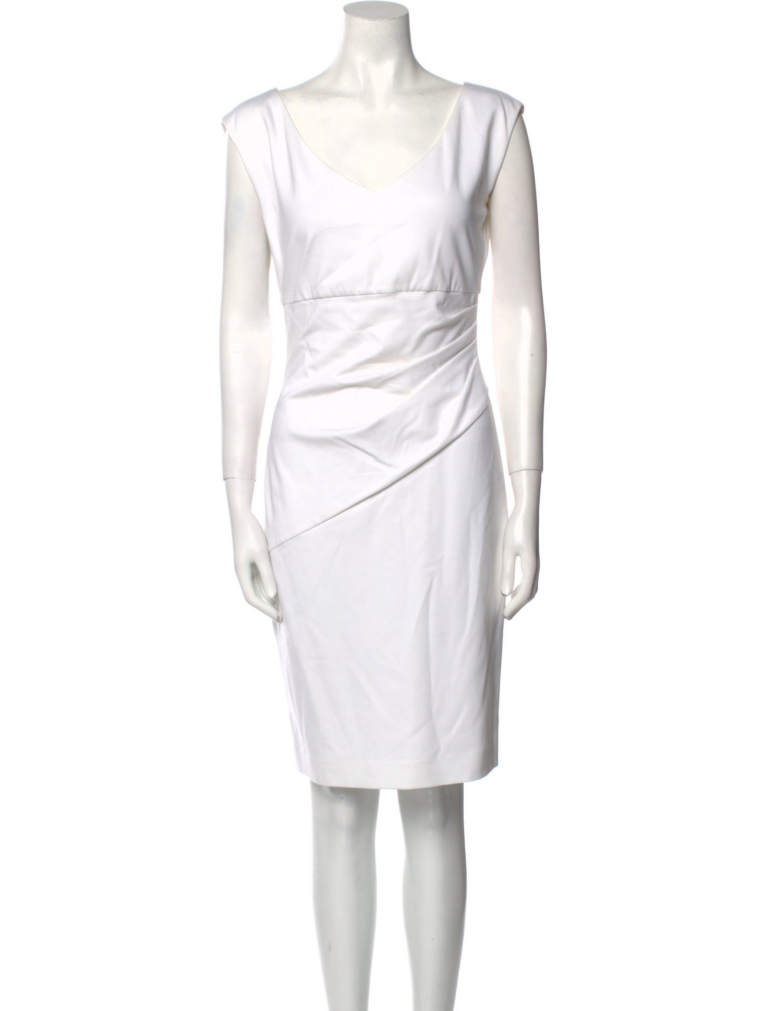 Diane von Furstenberg Scoop Neck Knee-Length Dress