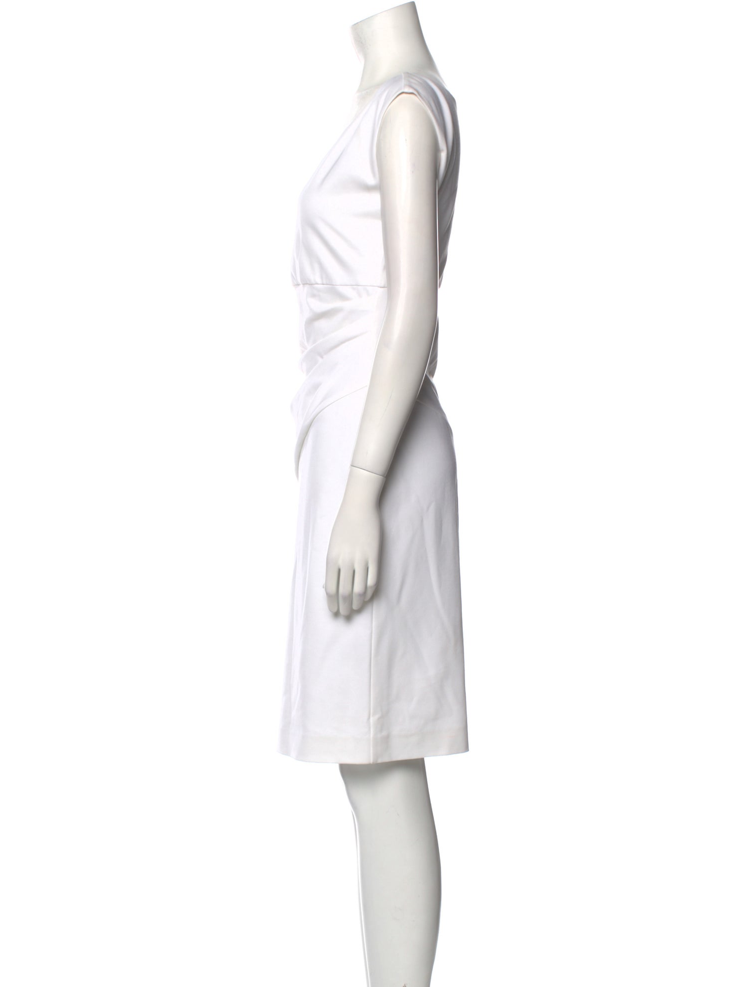 Diane von Furstenberg Scoop Neck Knee-Length Dress