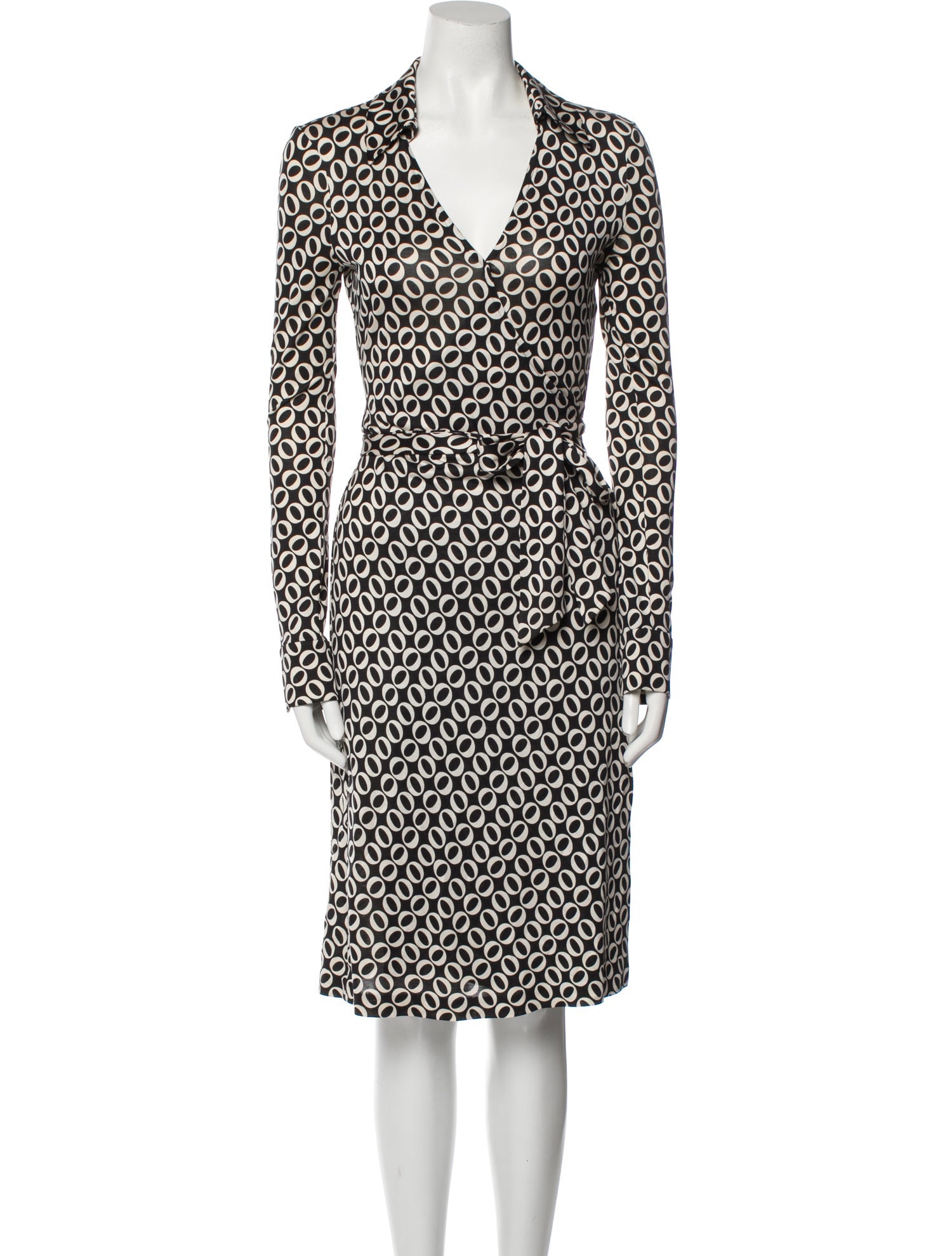 Diane von Furstenberg Silk Midi Length Dress