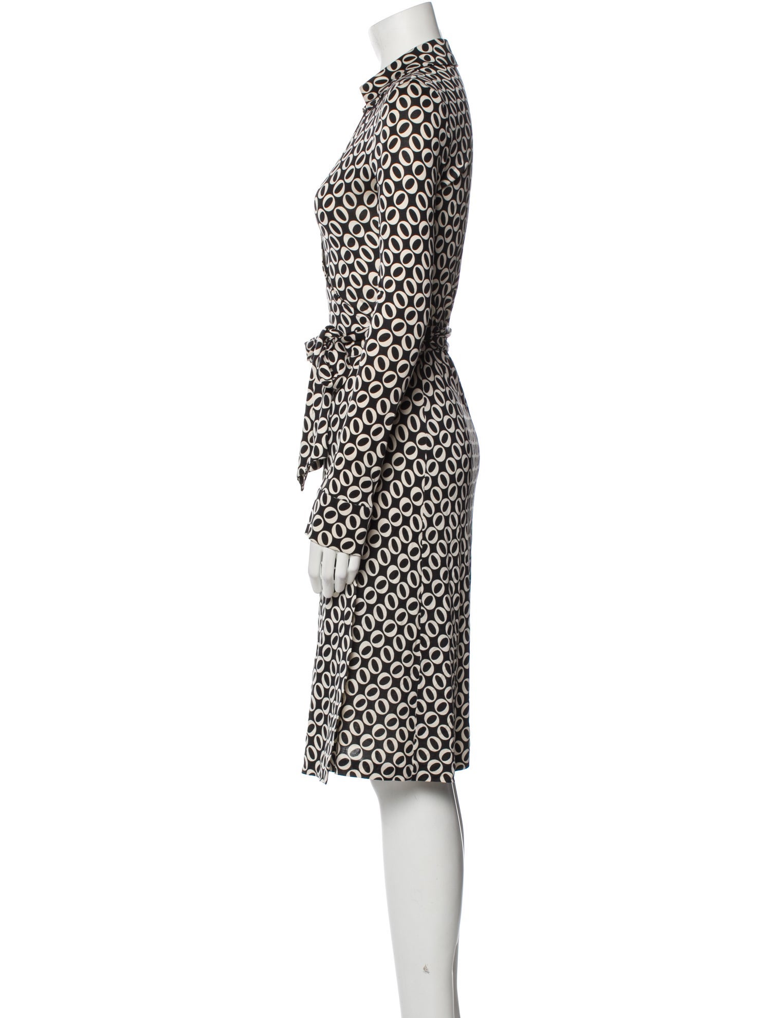Diane von Furstenberg Silk Midi Length Dress
