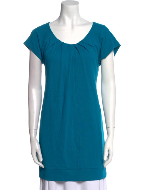 Diane von Furstenberg Scoop Neck Short Sleeve Top