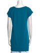 Diane von Furstenberg Scoop Neck Short Sleeve Top