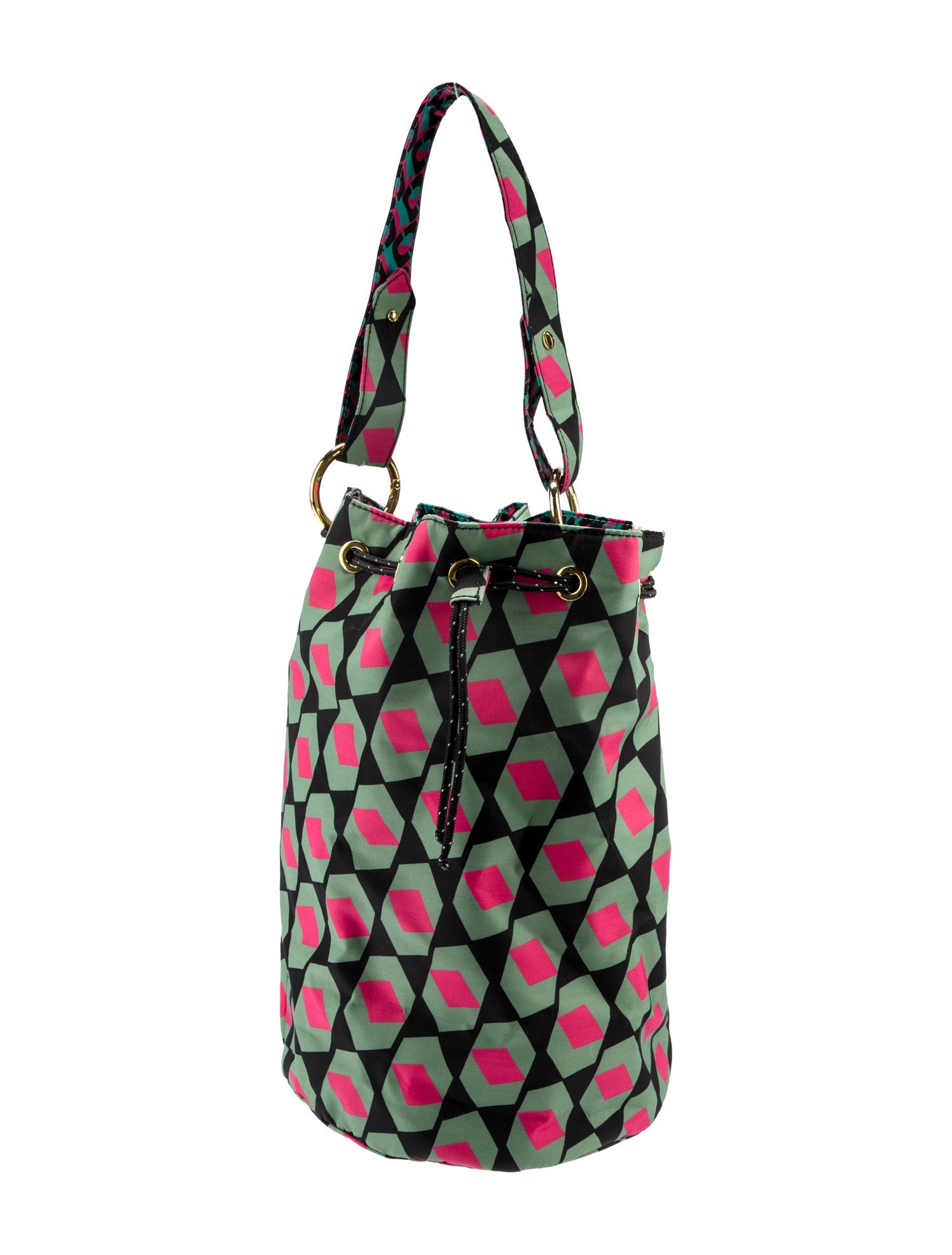 Diane von Furstenberg Nylon Bucket Bag