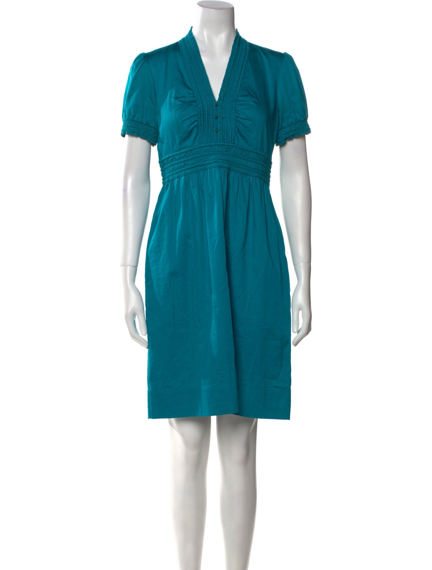 Diane von Furstenberg V-Neck Knee-Length Dress