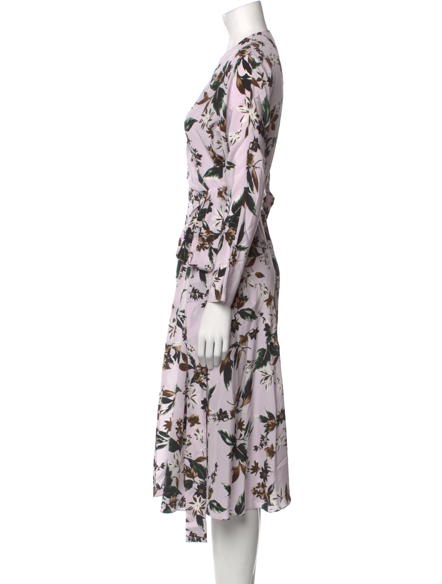 Diane von Furstenberg Silk Midi Length Dress